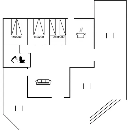 度假居 Marlien - 65m From The Sea By Interhome